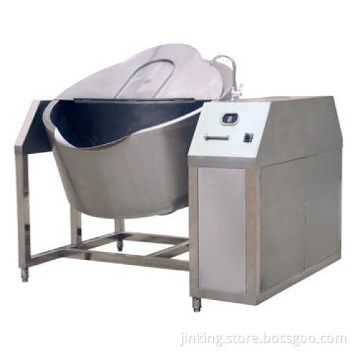 Industrial kitchen appliance with induction cooking